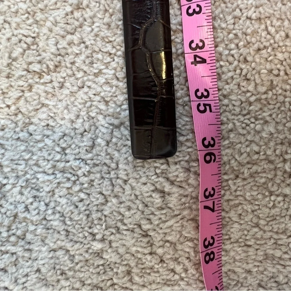 Tanner Women’s Brown Genuine Leather Belt Size Small‎